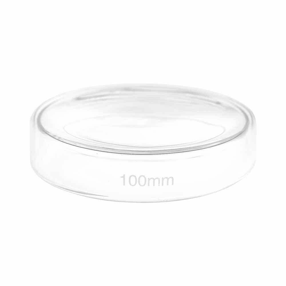 100 mm Petriskål i glass Teqler